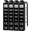 Veson 503XL Cartucce compatibili con Epson 503 Multipack per Epson Expression Home XP-5200 XP-5205 XP5200 XP5205, Workforce WF-2960DWF WF-2965DWF WF2960 WF2965 (4 nero)