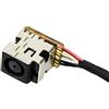 JINTAI per HP ProBook 440 450 455 G1 G2 Connettore di Alimentazione DC Power Jack Dock Port Plug Socket 710431SD1 710431FD1 12.5cm