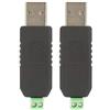 Walfront Modulo adattatore convertitore USB a 2 pezzi per Linux/XP/Vista