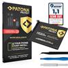 PATONA PROTECT Batteria ricambio per Huawei P30 Lite, HB356687ECW, Mate 10 Lite, Nova 2 Plus, P Smart Smartphone - 3340mAh con Sensore NTC, Protezione Sovraccarico e Scarica, con Kit Installazione