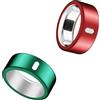 Snyeest Compatibile per Oura Ring 4/Gen 3 Cover - Ricarica Direttamente Robusta Custodia Protettiva TPU Allenamento Palestra Donne Uomini Taglia 9 - Rosso+Verde (non per Ring 4-Ceramica)