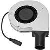 Diyeeni Ventola CC da 120 Mm, velocità Variabile, Compatta e Durevole, 4800 Giri/min, Ventola di Raffreddamento Fai-da-Te perper Amplificatore (Spina Europea)