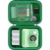 Supmay Bambini Cassa fotocamera Compatibile con ASTGMI per HiMont per TIATUA per CalineGam per Aissom per MYSTILUCK Macchina Fotocamera Istantanea, Stampa sacchetto di archiviazione carta, Verde
