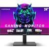 Viewedge Monitor Gaming 24 pollici 180Hz,VA con tempo di risposta di 1ms,Full HD 1080p e HDR 10. PC con accuratezza cromatica del 100% sRGB,2 porte HDMI e 1 porta DisplayPort Computer Monitor.