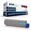 Print-Klex Compatibile XXL Cartuccia Toner Ciano - per Oki C-5650 C5650 N C 5650N C5650 Dn C-5650DN C 5750 C5750 N C-5750N C5750 Dn C-5750DN - Toner Blu