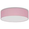 youngDECO Plafoniera Soffitto Ø38 cm - Plafoniere da Soffitto 2xE27 - Paralume Lampadario Soffitto in Tessuto - Lampadari Camera da Letto, Soggiorno e Bambini Cameretta