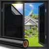 Fueegue Pellicola a specchio, autoadesiva, per la privacy, per finestre dall'interno, anti UV, per la casa, il bagno o l'ufficio, il soggiorno