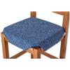 Casatessile Rain Cuscino coprisedia con Alette - Blu