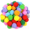 TOAOB THE ONE AND ONLY BABY TOAOB 80 Pezzi Pompon Colorati per Lavoretti 40 mm Grandi Pon Pon 4 cm Pompon Palline Di Feltro per Decorazioni Festa Artigianato Fai Da Te