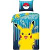 arlis Set Biancheria da Letto Pokémon, copripiumino reversibile 140 x 200 cm, federa 65 x 65 cm (Set Biancheria da Letto Pokémon - A)