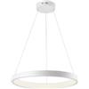 LuceArt Sospensione Moderna In Plastica Bianca Con Led Integrato 32W 4000K