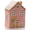 Home of Christmas Lichthaus | Tealight Cottage | Candeliere | Portacandele | Ceramica (casa estiva 13 x 9 x 18 cm)