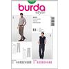 burdastyle Burda B7022 - Cartamodello per Pantaloni, 19 x 13 cm (Lingua Inglese)