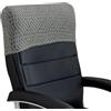 YongXinMY Copertura elasticizzata per poggiatesta di sedia da ufficio - Protezione elastica minimalista per schienale, spessa, morbida, tinta unita, coprisedia per scrivania, sedia da computer con schienale