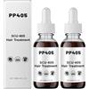 Jimklpy 2 Pezzi PP 405 Hair Growth Oil, Olio Rinforzante Per Capelli, Per Capelli Più Folti E Rigenerati, Trattamento Leggero E Non Untuoso, Con Ingredienti Selezionati, Adatto A Donne E Uomini