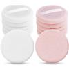 Sibba 12 pz fard cipria sfoglia impostazione viso trucco morbido velluto spugna make up mini portatile dito applicatore