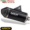 Arrow Honda Transalp 750 2024 Terminale Di Scarico Moto Explorer Alluminio Nero