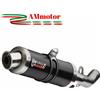 MIVV Scarico Completo Mivv Yamaha T-Max 500 2009 Terminale Moto GP Inox Nero
