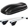FARAD - GEV BOX BAULE per auto 480 LT. + BARRE PORTATUTTO Specifiche per TIGUAN dal 2016....