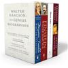 Simon & Schuster Walter Isaacson: The Genius Biographies: Benjamin Franklin, Einstein, Steve Jobs, and Leonardo da Vinci