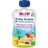 HIPP ITALIA Srl Hipp Bio Frutta Frullata & Latte di Cocco Mela Banana con Latte di Cocco e Avena, 90 g