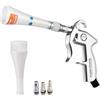 VEVOR Pulitore ad Aria Compressa ad Alta Pressione da 6-9,2 bar con 2 Set di Ugelli e Ugello Rotante a 360°, Pulitore Pulizia Tubo Rotante in Gomma per Compressore d'Aria da 1/4 NPT