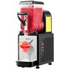VEVOR Macchina per Granite Bevande Ghiacciate Capienza da 6 Litri, Macchina per Succo Granita Cocktail 275 W Temperatura Regolabile tra 3 a 10 °C per Cucina Feste Bar Preparazione di Bevande