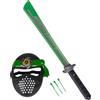Simba Next Ninja 108042238 - Spada e Maschera con Luce, Suono e Funzione tiro, 60 cm, con Nastro in Tessuto, a Partire dai 3 Anni in su