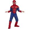 Rubie's Child Ultimate Spider-Man Muscle Chest Fancy Dress Costume Small (3-4 Anni)