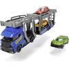 Dickie Toys Dickie Bisarca con 3 Auto cm. 28-2 asst., + 3 Anni, 203745008, Multicolore