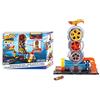 Hot Wheels City Super Twist Tire Shop - Set di Gioco e Macchinina