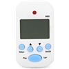 Luqeeg Metronomo Digitale Portatile Multifunzionale, Metronomo Elettronico con Un Tocco e Facilmente Leggibile, Mini Clip su Beat Tempo per Pianoforte Chitarra Sassofono Flauto (Bianco)