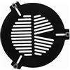 SOLOMARK Maschera telescopica 80mm per un diametro esterno del tubo (OD) da 85 mm a 120 mm, può essere montata con viti in ottone all'interno o all'esterno del tubo di trazione