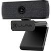 JLab JBuds Cam Webcam USB HD, nera con frontalino bianco opzionale, 1080P/30 FPS, 2,1 Megapixel, messa a fuoco automatica, doppio microfono omnidirezionale, compatibile con PC, Mac e Chromebook