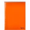 Liderpapel Quaderno a spirale leiderpapel din a5 paesaggio smart copertina morbida 80h 75gr quadro 4mm con margine -unità-