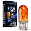 Light Galaxy ... Ihr Lichtlieferant WY5W T10, 12 V, 5 W, colore arancione, lampeggiante, attacco 2,1 x 9,5D, lampada di segnalazione, ambra, indicatore laterale sinistro, colore giallo