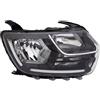 GV-ZONE Faro Faro Lato Destro Faro Lato Passeggero Montaggio Faro Anteriore Luce Auto Lampada Auto Compatibile con Dacia Duster 2017 2018 2019- Nero VP2008P