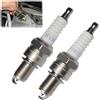 Supecesorio 2 candele di ricambio F6RTC, per 7995/WR6DC 7900/WR7DC, per RN9YC RN10YC RN11YC, per 3047/W20EPR-U, per MTD 951-10292 751-10292 Torch Engine 131-039, ricambio OEM per auto e moto