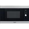 Whirlpool MF250G IX HA- Forno Microonde da Incasso Nero e Inox con Grill 25 Litri 60 cm