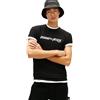 Tommy Jeans Uomo T-Shirt Maniche Corte Vintage con Scollo Rotondo, Nero (Black), M