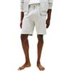 Tommy Hilfiger Uomo Pantaloncini in Felpa Track con Tasche Laterali, Grigio (Ice Grey Heather), XS