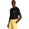 Tommy Hilfiger Uomo T-Shirt Maniche Corte Stack Tee con Scollo Rotondo, Nero (Black), L