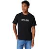Calvin Klein SS 30S WHSL CK NYC Graphic Tee LV14RE831G Maglietta Grafica da Uomo, Nero (Nero), L, Nero (Nero), L