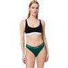 Calvin Klein Donna Perizoma Thong Elasticizzato, Blu (Turf), S
