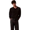 Calvin Klein Uomo Jeans Standard Washed Cinder Straight Fit, Nero (Washed Cinder), 36W/34L
