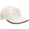Tommy Hilfiger Uomo Cappellino Script 5 Panel con Logo in Corsivo, Avorio (Nautral), Taglia Unica