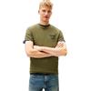Tommy Jeans Uomo T-Shirt Maniche Corte Slim Entry con Scollo Rotondo, Nero (Black), XS