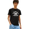 Tommy Jeans Uomo T-Shirt Maniche Corte Gym con Scollo Rotondo, Nero (Black), L