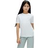 Calvin Klein Bambini Unisex T-Shirt Maniche Corte Chest Logo con Scollo Rotondo, Bianco (White 11-0601 TCX), 12 Anni