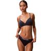 Calvin Klein Women Thong Blue (Shoreline) M
